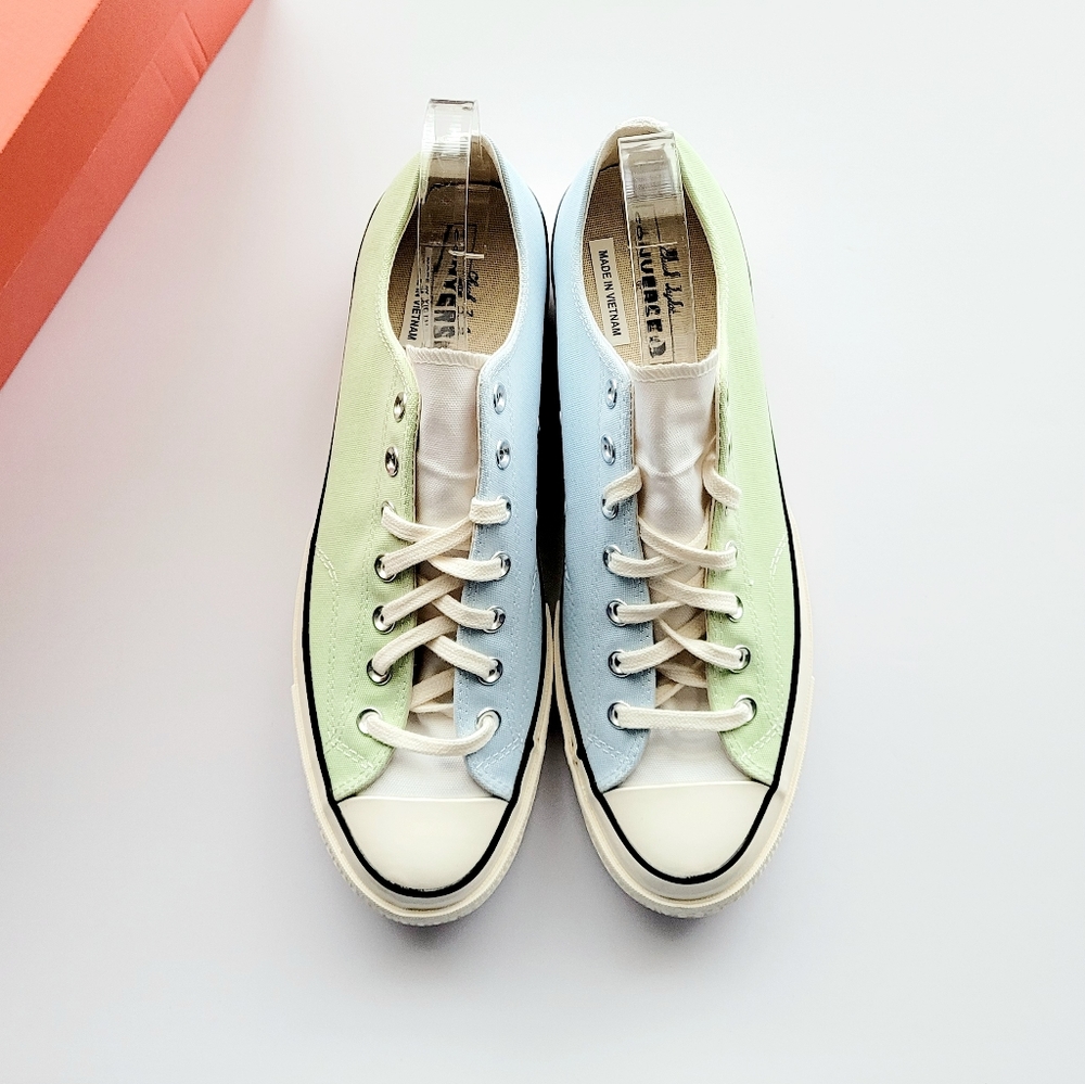 Converse Chuck 70 Ox Chambray Blue Spring Green Egret Women's 8 - Picture 3 of 6